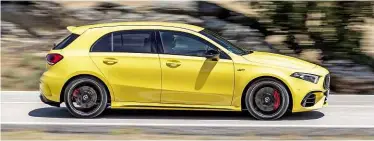  ??  ?? NEED TO KNOW An entry-level version of the A 45, with 382bhp, has been developed, but it won’t be sold in the UK