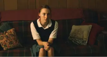  ?? COURTESY OF TIFF ?? Saoirse Ronan as the title character in Greta Gerwig’s Lady Bird. The much-buzzed-about movie comes out Nov. 11.