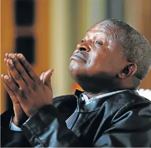  ?? Picture: Masi Losi ?? Mpumalanga premier David Mabuza has his sights set on the ANC’s deputy presidency.