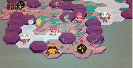  ??  ?? Haggett is working on Loot Rascals at new studio Hollow Pond. As one of the curators of club night and game showcase Wild Rumpus, Haggett often includes standout efforts created during game jams