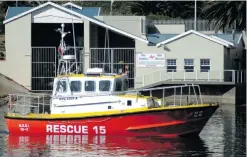  ?? ?? NSRI Station 15 in the Mossel Bay harbour.