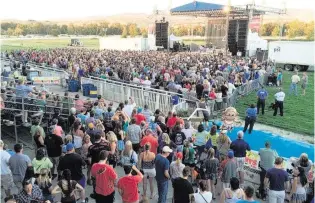  ?? RHONDA PRAST Statesman file photo ?? In 2016, Foreigner drew 9,234 fans to the band’s show at the Western Idaho Fair.