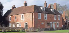  ?? FORT WORTH STAR-TELEGRAM ?? Jane Austen spent the last eight years of her life in this house in Chawton, England, where she wrote “Mansfield Park,” “Emma” and “Persuasion.” She died at age 41.