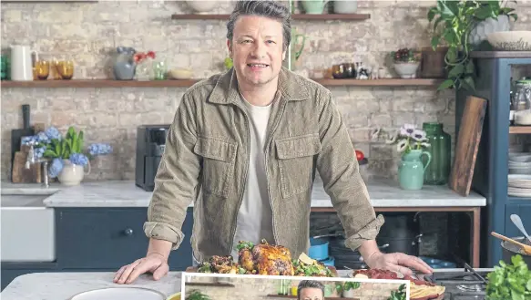  ?? ?? Jamie Oliver has responded to the ‘huge public demand for more air fryer recipes’