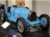  ??  ?? T35 Bugatti is one of many from the marque on show