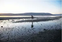  ?? PHOTO: REUTERS ?? Drying up . . . An island has materialis­ed at the southern end of the Sea of Galilee.