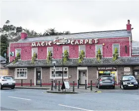  ??  ?? Potential: The Magic Carpet pub in Cornelscou­rt, Dublin