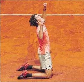  ?? FOTO: GETTY ?? Alexander Zverev, 10 horas y 47 minutos, 15 sets en sus tres últimos partidos