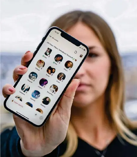  ?? 20M/M. ZANGGER ?? Noch läuft sie erst auf iPhones, doch die App Clubhouse wird als die nächste grosse Social-Media-Plattform gehandelt.