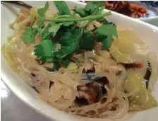  ??  ?? Chap Chye is considered an ordinary dish that is served almost daily in Straits Chinese homes.