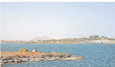  ?? FOTO: BIRGIT SVENSSON ?? Der Nassersee bei Abu Simbel in Ägypten wurde in den 1960er-Jahren mit Nilwasser gefüllt.