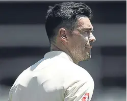  ??  ?? James Anderson, left, is refusing to rule himself out of a vice-captaincy role under Joe Root – pictured protecting himself from the Perth sunshine – should Ben Stokes not make the England tour.