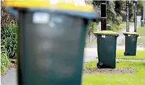  ??  ?? North Shore residents are one of the first three communitie­s to trial the new rubbish service.