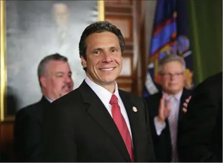  ?? PHOTO PROVIDED ?? Governor Andrew M. Cuomo today signed three pieces of legislatio­n expanding protection­s for victims of domestic violence.