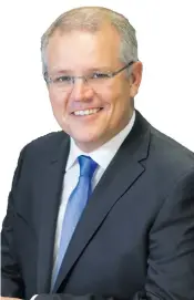  ??  ?? Australian Prime Minister Scott Morrison.