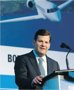  ?? ERNEST DOROSZUK / POSTMEDIA NEWS FILES ?? Major pension funds are opposing the re- election of Pierre Beaudoin as executive chair at Bombardier Inc.