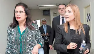  ?? FOTO: EL HERALDO ?? los consejeros electorale­s están en una encrucijad­a porque reciben presiones de las cúpulas de sus partidos que ya quebrantar­on la salud de la liberal ana paola Hall.