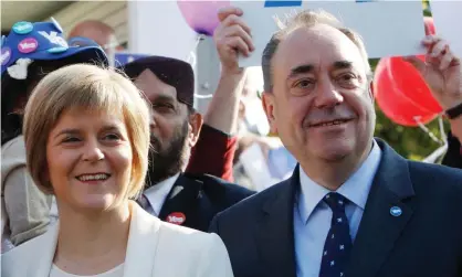  ?? Photograph: Murdo MacLeod/The Guardian ?? Alex Salmond was ‘more likely than not’ to succeed in his legal action, Roddy Dunlop QC told the government.