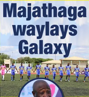  ?? ?? POSITIVE RESULTS... Masitaoka coach Mandla Mpofu has confidence in his youthful squad