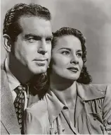  ?? J. Walter Thompson Co. ?? Fred MacMurray and Alida Valli star in “The Miracle of the Bells,” which airs tonight on Turner Classic Movies.
