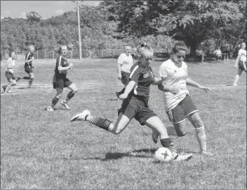  ?? SARA ERICSSON ?? It was a close match, but Valley United came out on top with a 3-2 win over Highlands FC.