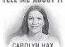  ?? ?? CAROLYN HAX