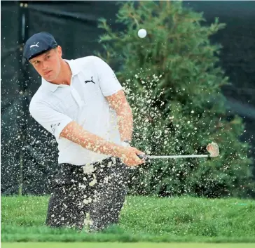  ??  ?? BRYSON DeChambeau’s dallying tactic prompts European Tour to change its rules. AFP