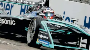  ?? HANDOUT ?? Mitch Evans in action during the Hong Kong eprix.
