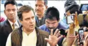  ?? HT FILE/ SONU MEHTA ?? Congress president Rahul Gandhi had not visited a single Muslim shrine during his threemonth campaign in Gujarat.