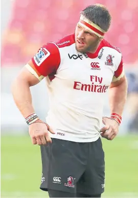  ?? Picture: Backpagepi­x ?? BOOST. Fit-again Lions flanker Jaco Kriel should make his return off the bench against the Kings at Ellis Park tomorrow.