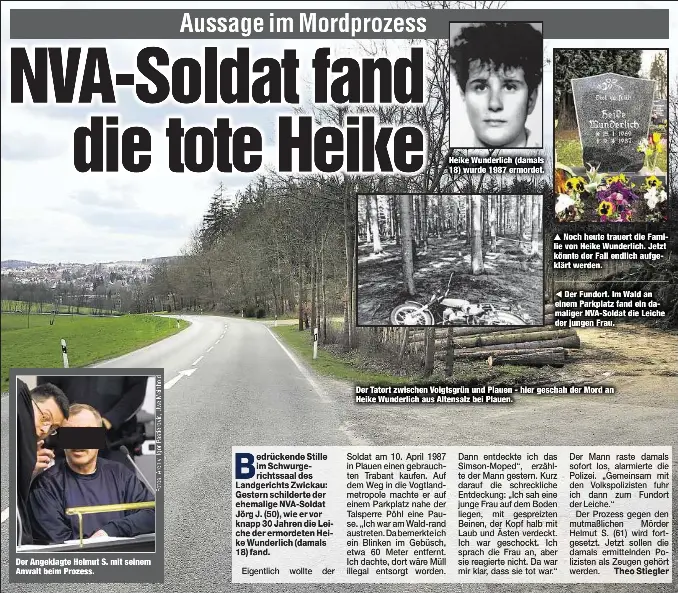 NVA-Soldat fand tote Heike - PressReader