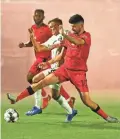  ?? ROB SCHUMACHER/THE REPUBLIC ?? Jon Bakero and Phoenix Rising FC, shown on March 7, are set to resume their season on July 11.