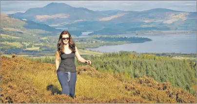  ?? Photograph: Becky Duncan ?? John Muir Way passes above Loch Lomond on its route across the country.