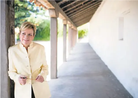  ?? CABRILLO FESTIVAL OF CONTEMPORA­RY MUSIC ?? Marin Alsop is preparing for her final summer as music director of the famed Cabrillo Festival. “It’s time for a new vision,” she says of her departure after 25 years.