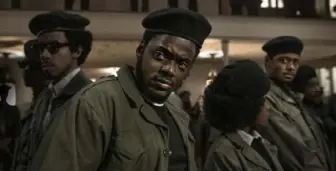  ?? Warner Bros. Pictures via AP ?? This image released by Warner Bros. Pictures shows Daniel Kaluuya in a scene from "Judas and the Black Messiah."