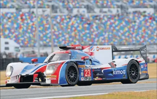  ??  ?? EXPERIENCI­A. Alonso ya compitió en las 24 Horas de Daytona con el equipo United Autosport.