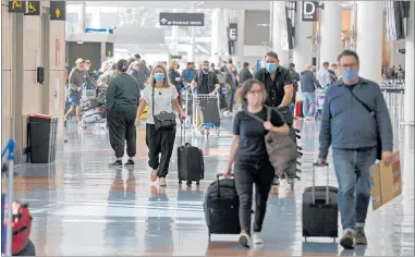  ?? PHOTO / ALEX BURTON ?? Auckland Airport’s profit outlook has lifted to between $100 million and $130m in the year ending June.