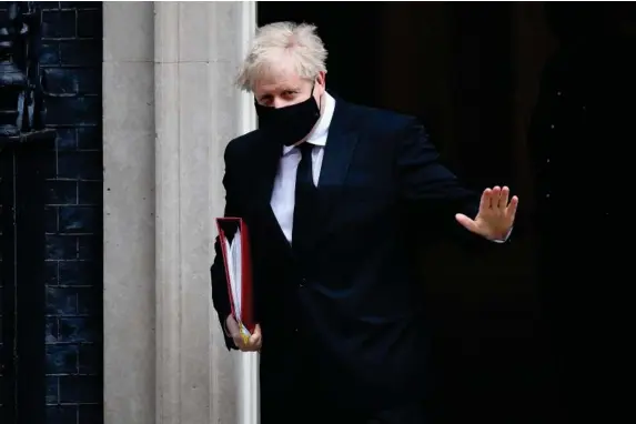  ?? (AFP/Getty) ?? Boris Johnson rejected Labour’s call for a wider probe into the lobbying scandal