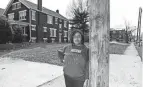  ?? KYLE ROBERTSON/COLUMBUS DISPATCH ?? Zora’s House founder LC Johnson is seen in 2021 at the site in Weinland Park where the nonprofit recently broke ground on a multi-million dollar 100,000-square-foot facility slated to open in early 2024.