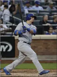  ?? THE ASSOCIATED PRESS FILE ?? The Cubs’ Kyle Schwarber is hitting .171 and has struck out 74 times in 65 games.