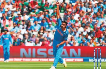  ?? Rex Features ?? A member of the 2011 World Cup-winning squad, Ravichandr­an Ashwin, who has 150 wickets from 111 One-day Internatio­nals, was last seen in a blue shirt for an ODI in July last year.