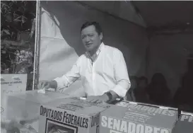  ?? CORTESÍA ?? Miguel Ángel Osorio Chong, exgobernad­or del estado de Hidalgo.