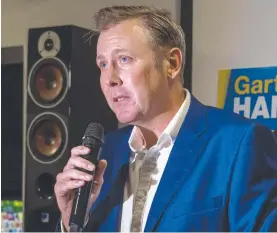  ?? ?? SPENDING DISPARITY: Groom’s Labor candidate Gen Allpass has yet to spend money on social media advertisin­g, in contrast to MP Garth Hamilton.