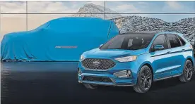  ?? FORD VIA THE NEW YORK TIMES ?? The new Ford Explorer ST, a high-performanc­e version of its SUV model, is a bid to reinvigora­te its business. Ford plans to introduce new SUVs over the next three years.