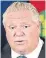  ??  ?? Doug Ford was called “a piece of s---” by MPP Taras Natyshak. He has since apologized.