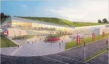  ?? SPECIAL TO TORSTAR ?? An artist’s rendition of Canada Summer Games Park to be built at Brock University in Thorold.