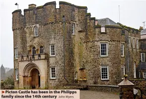  ?? John Myers ?? Picton Castle has been in the Philipps family since the 14th century