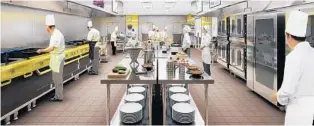  ?? ROSEN COLLEGE ?? UCF Rosen College of Hospitalit­y Management’s new training kitchen will be called the Marriott Foodservic­e Lab, because the J. Willard and Alice S. Marriott Foundation has committed $1.5 million for it.