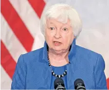  ?? ?? LEADERS such as US Treasury Secretary Janet Yellen see the need for improved relationsh­ips between Washington and Beijing, the writer says. | AFP