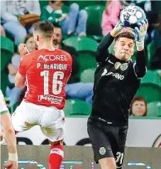  ?? ?? Titular, João Virgínia mereceu elogios de Amorim